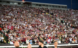 Foto: A. K. / Radiosarajevo.ba / Sa utakmice Sarajevo - Craiova