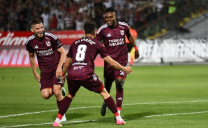 Foto: A. K. / Radiosarajevo.ba / Sa utakmice Sarajevo - Craiova