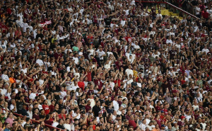 Foto: A. K. / Radiosarajevo.ba / Sa utakmice Sarajevo - Craiova