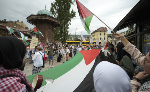 Anadolija  / Protesti za Gazu u Sarajevu