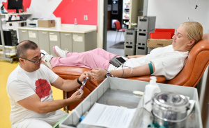 Foto: A. K. / Radiosarajevo.ba / Akcija darivanja krvi