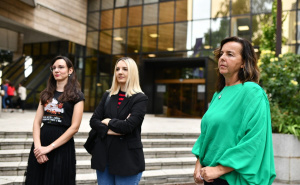 Foto: A. K. / Radiosarajevo.ba / Aktivisti traže zaštitu građanskih inicijativa i onih koji skupljaju potpise