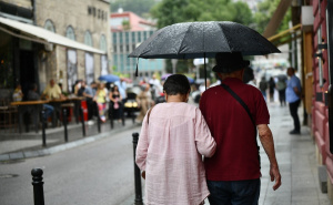 Foto: A. K. / Radiosarajevo.ba / Kiša u Sarajevu