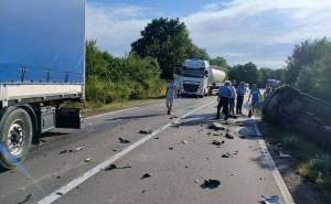 Foto: Bijeljina.org / Saobraćajna nesreća kod Bijeljine