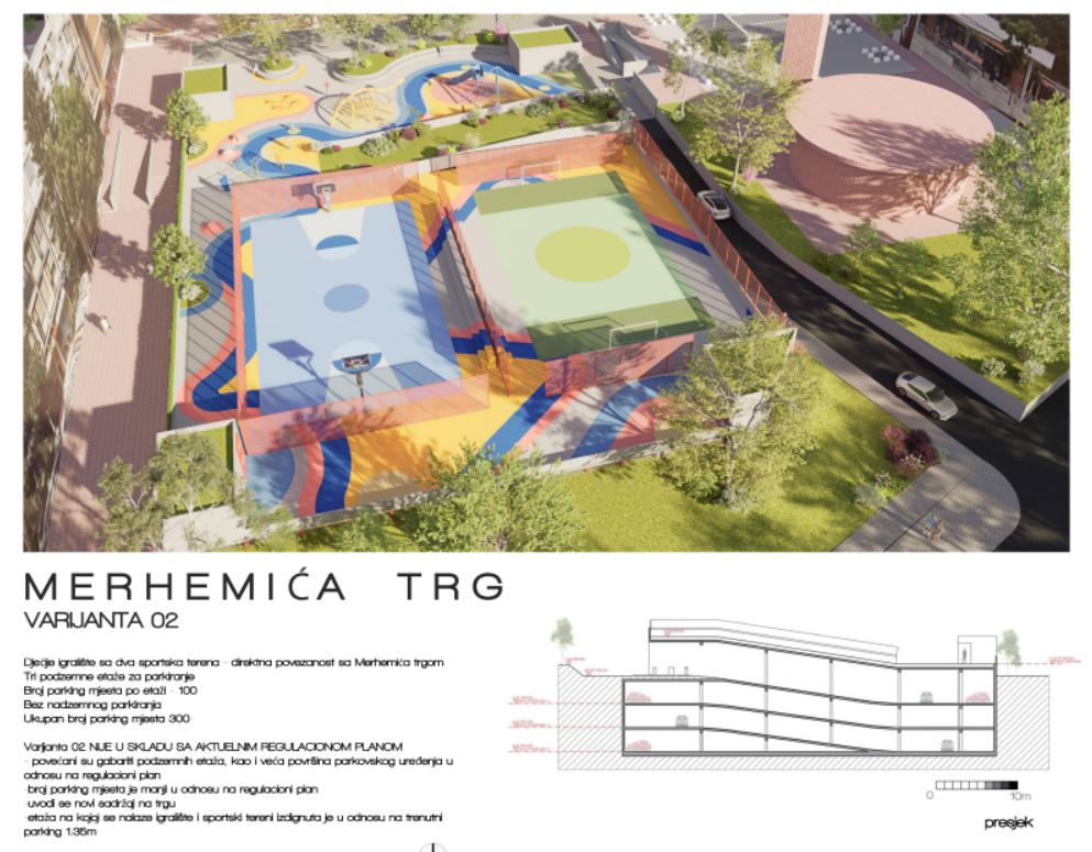 Merhemića trg - varijanta 02