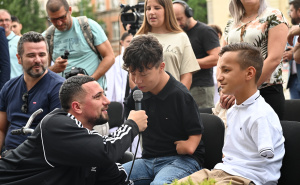 Foto: N. G. / Radiosarajevo.ba / Doček za Barlova i Zulfića u Sarajevu