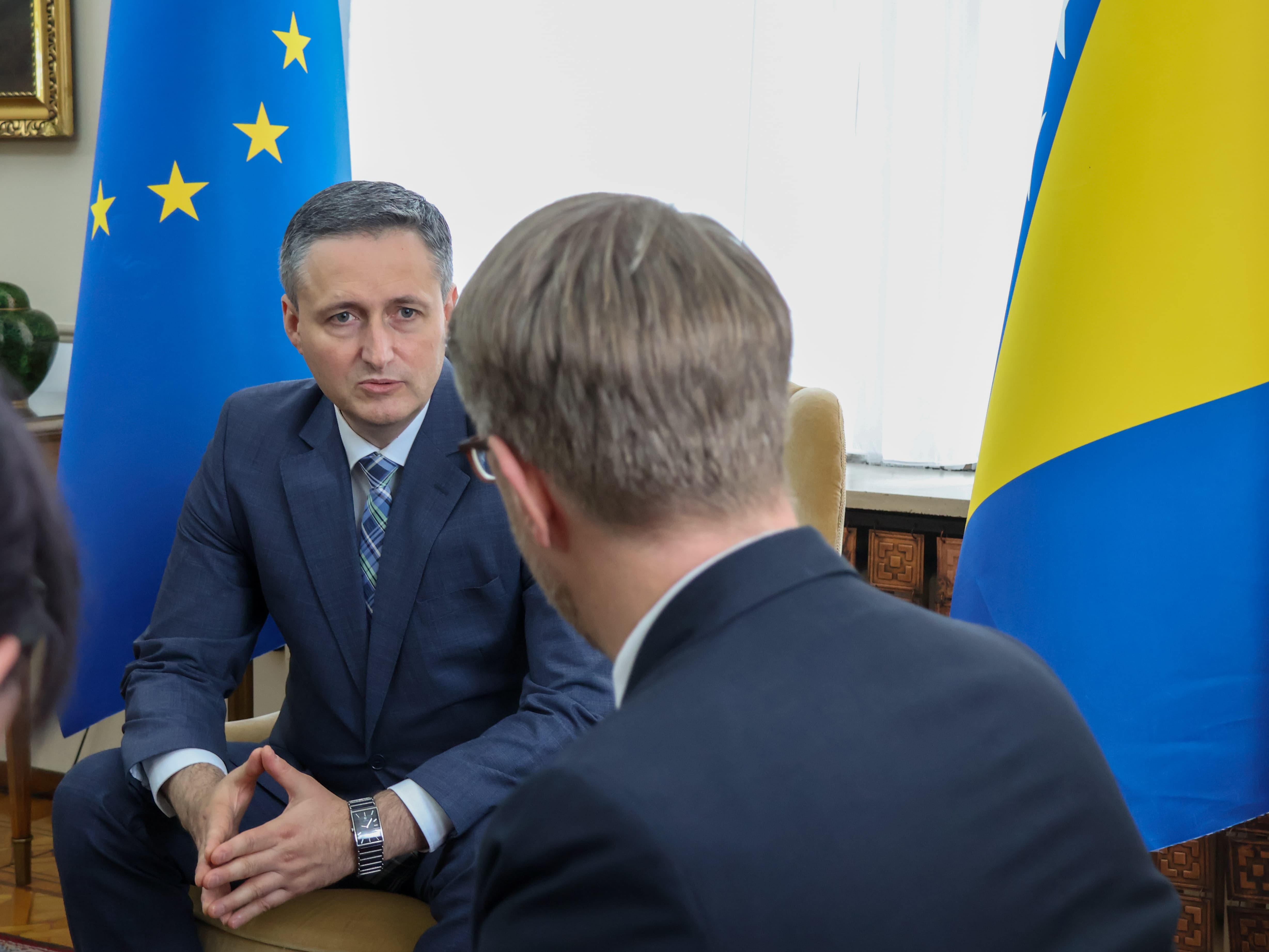 Denis Bećirović sa Danijelom Koskijem