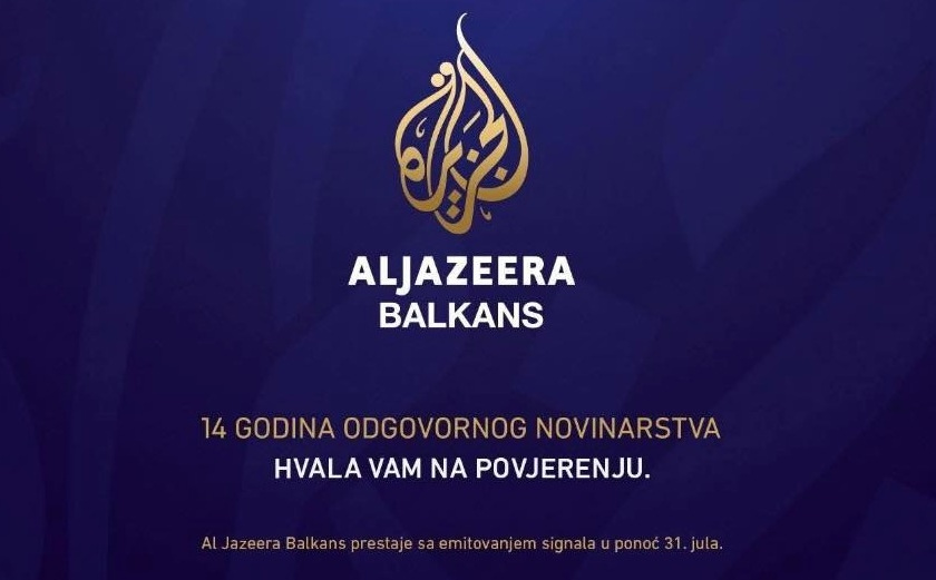 Kraj signala Al Jazeere Balkans
