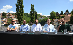 Foto: N. G. / Radiosarajevo.ba / Press konferencija povodom 11. "Bentbaša Cliff Diving" izdanje skokova