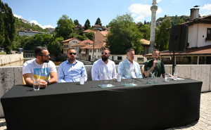 Foto: N. G. / Radiosarajevo.ba / Press konferencija povodom 11. "Bentbaša Cliff Diving" izdanje skokova