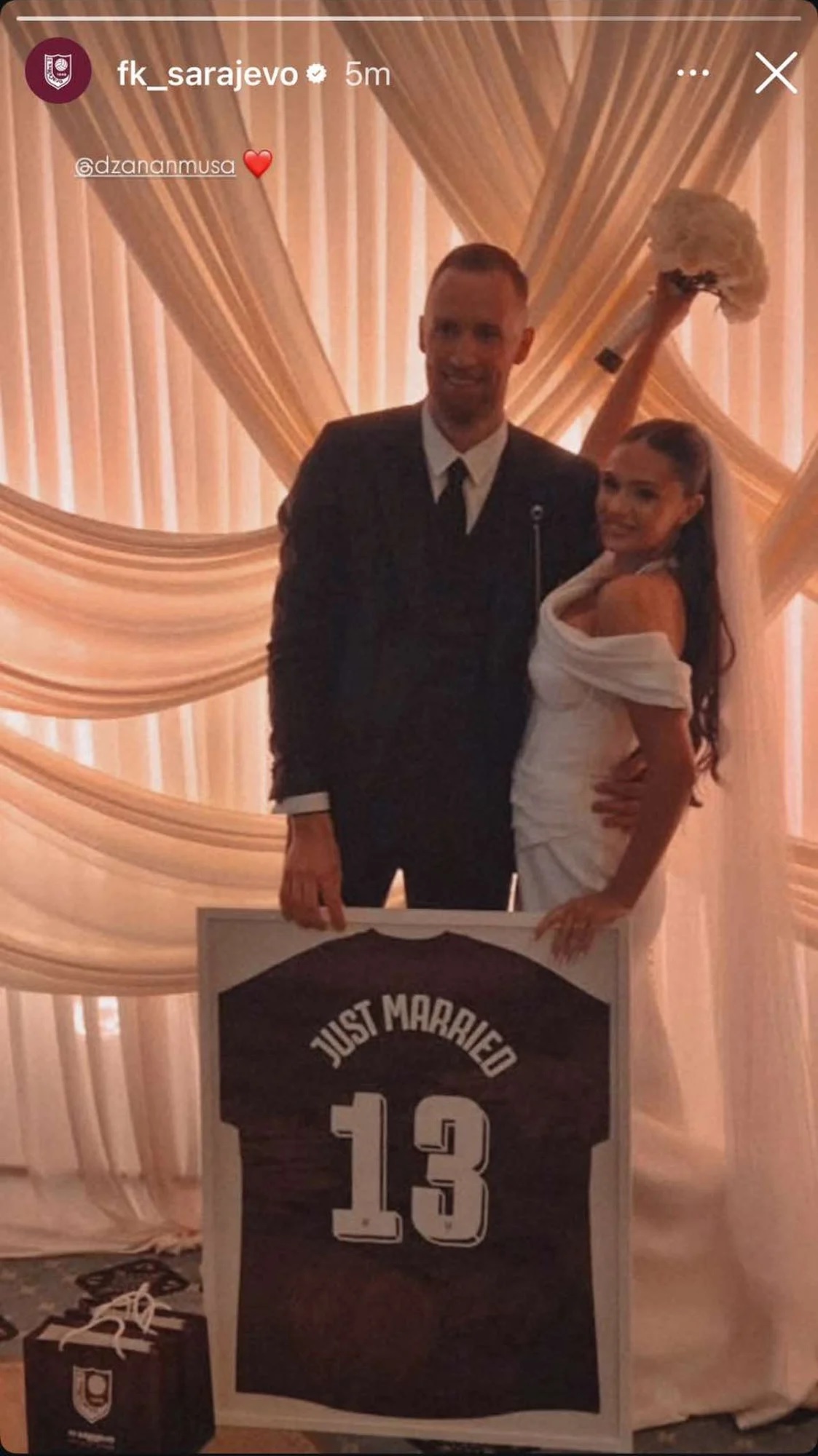 Poklon koji je Musa dobio od FK Sarajevo