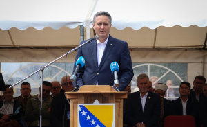 Foto: Press / Bećirović prisustvovao manifestaciji „Dani pobjede, dani ponosa“ na Vlašiću