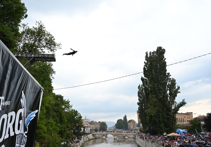 Bentbaša Cliff Diving – Sarajevo