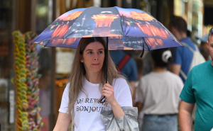 Foto: N.G./Radiosarajevo.ba / Kiša osvježila ulice Sarajeva