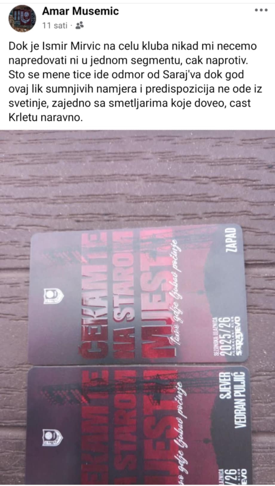 Status Amara Musemića