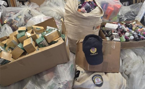 Foto: Carinska uprava Hrvatske / Zaplijenjena e-tekućina