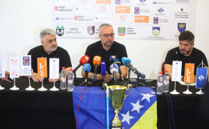 Foto: Dž. K. / Radiosarajevo.ba / Press konferencija Saveza sjedeće odbojke BiH