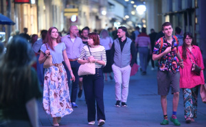 Foto: A. K. / Radiosarajevo.ba / Ljetna noć u Sarajevu