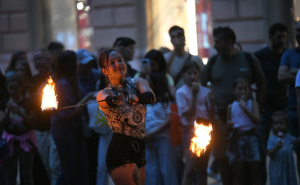 Foto: A. K. / Radiosarajevo.ba / Vatreni show u Sarajevu