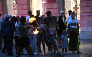 Foto: A. K. / Radiosarajevo.ba / Vatreni show u Sarajevu