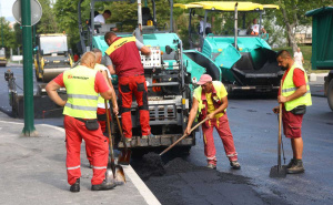 Foto: Dž. K. / Radiosarajevo.ba / Radovi u ulici Bulevar Mimara Sinana na Dobrinji