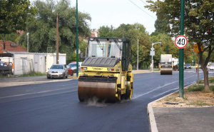 Foto: Dž. K. / Radiosarajevo.ba / Radovi u ulici Bulevar Mimara Sinana na Dobrinji
