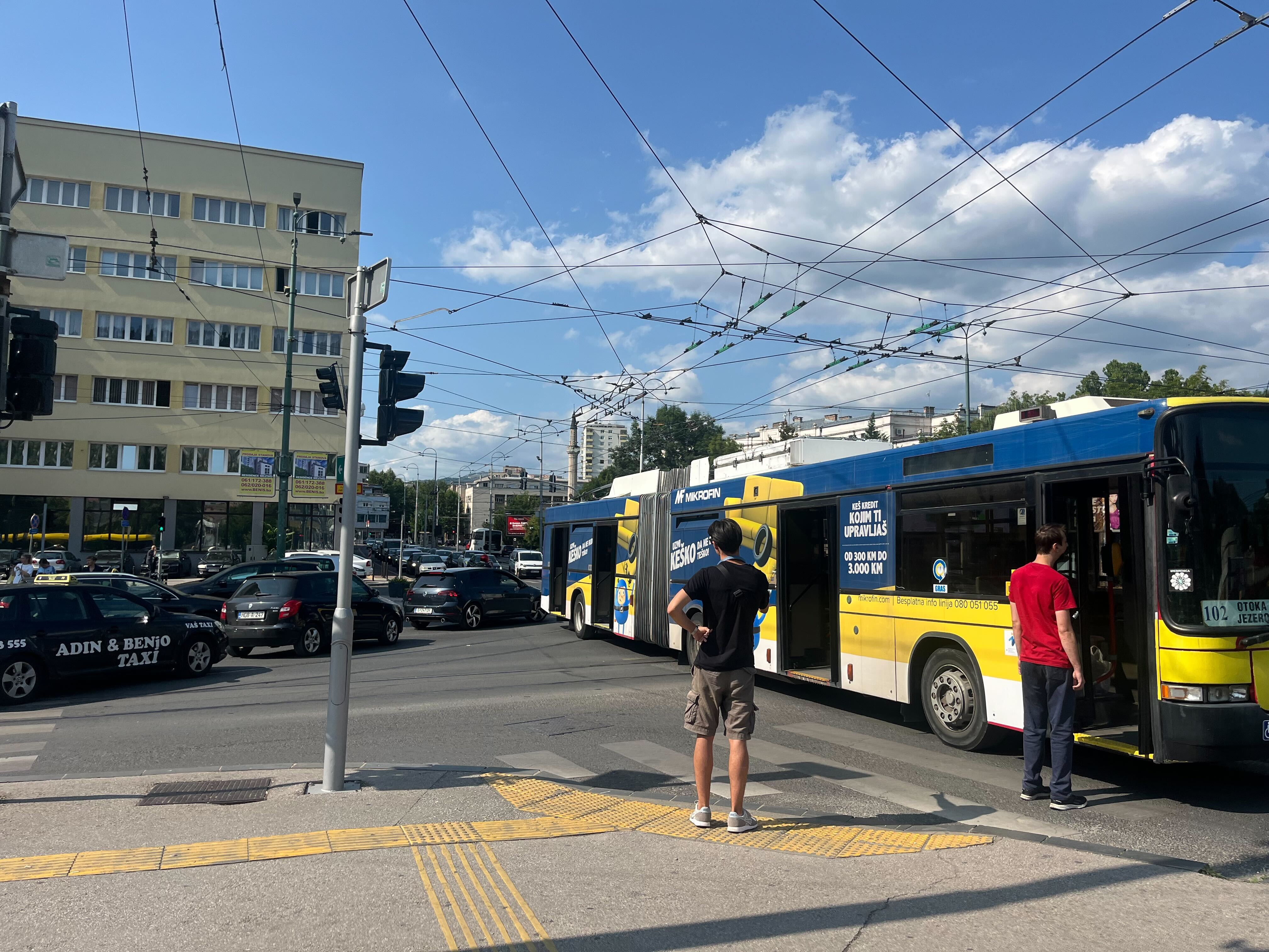 Gužva na Skenderiji