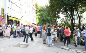 Foto: Dž. K. / Radiosarajevo.ba / Protest građana, metadonski centar
