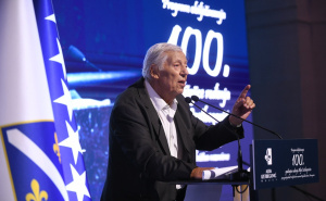 Foto: N. G. / Radiosarajevo.ba / Svečani program povodom obilježavanja stote godišnjice rođenja Alije Izetbegovića