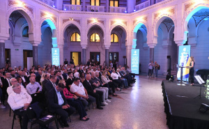 Foto: N. G. / Radiosarajevo.ba / Svečani program povodom obilježavanja stote godišnjice rođenja Alije Izetbegovića