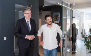 Foto: SFF / Avdić s Marjanovićem obišao festivalske lokacije