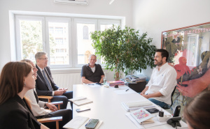 Foto: SFF / Avdić s Marjanovićem obišao festivalske lokacije