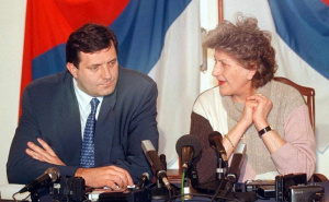 Foto: EPA-EFE / Dodik i Plavšić