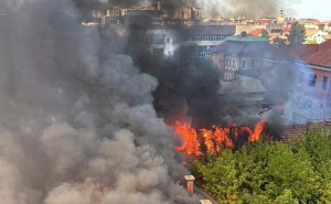 Foto: Info Bijeljina / Veliki požar u Bijeljini