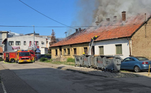 Foto: Info Bijeljina / Veliki požar u Bijeljini