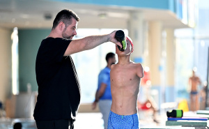 Foto: N. G. / Radiosarajevo.ba / Na treningu s Ismailom Barlovom i Ismailom Zulfićem