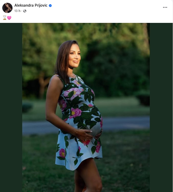 Objava Aleksandre Prijović