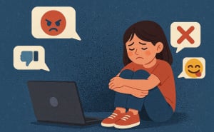 Foto: Radiosarajevo.ba / Kibernetičko nasilje / Cyberbullying (Ilutracija)