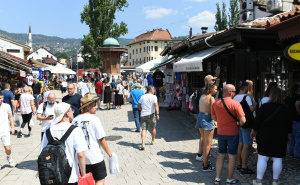 Foto: A. K. / Radiosarajevo.ba / Turisti  u Sarajevu