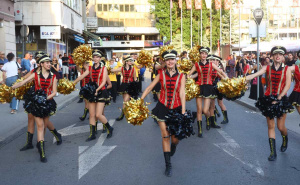 Foto: Dž. K. / Radiosarajevo.ba / Mažoretkinje oduševile Sarajlije