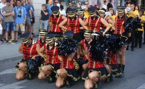 Foto: Dž. K. / Radiosarajevo.ba / Mažoretkinje oduševile Sarajlije