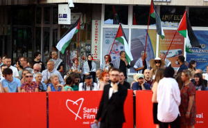 Foto: Dž. K. / Radiosarajevo.ba / Protest za Palestinu