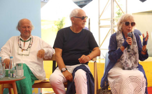 Foto: Dž. K. / Radiosarajevo.ba / Zijah Sokolović, Vladimir Jurc Lali i Branka Petrić