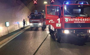 Foto: Facebook / Požar u tunelu Ivan