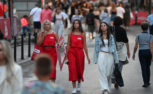 Foto: N. G. / Radiosarajevo.ba / Druga noć SFF-a na ulicama Sarajeva