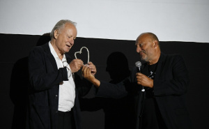 Foto: A. K. / Radiosarajevo.ba / Stellanu Skarsgardu uručeno Počasno Srce Sarajeva