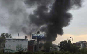 Foto: Radio Modriča / Požar u fabrici Novoprom