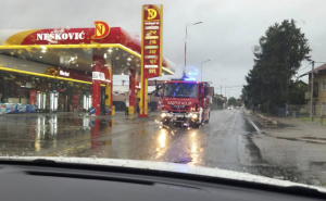 Foto: Radio Modriča / Požar u fabrici Novoprom