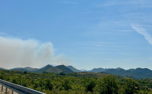Foto: Radiosarajevo.ba / Požar između Drijena i Trnovice
