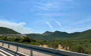 Foto: Radiosarajevo.ba / Požar između Drijena i Trnovice